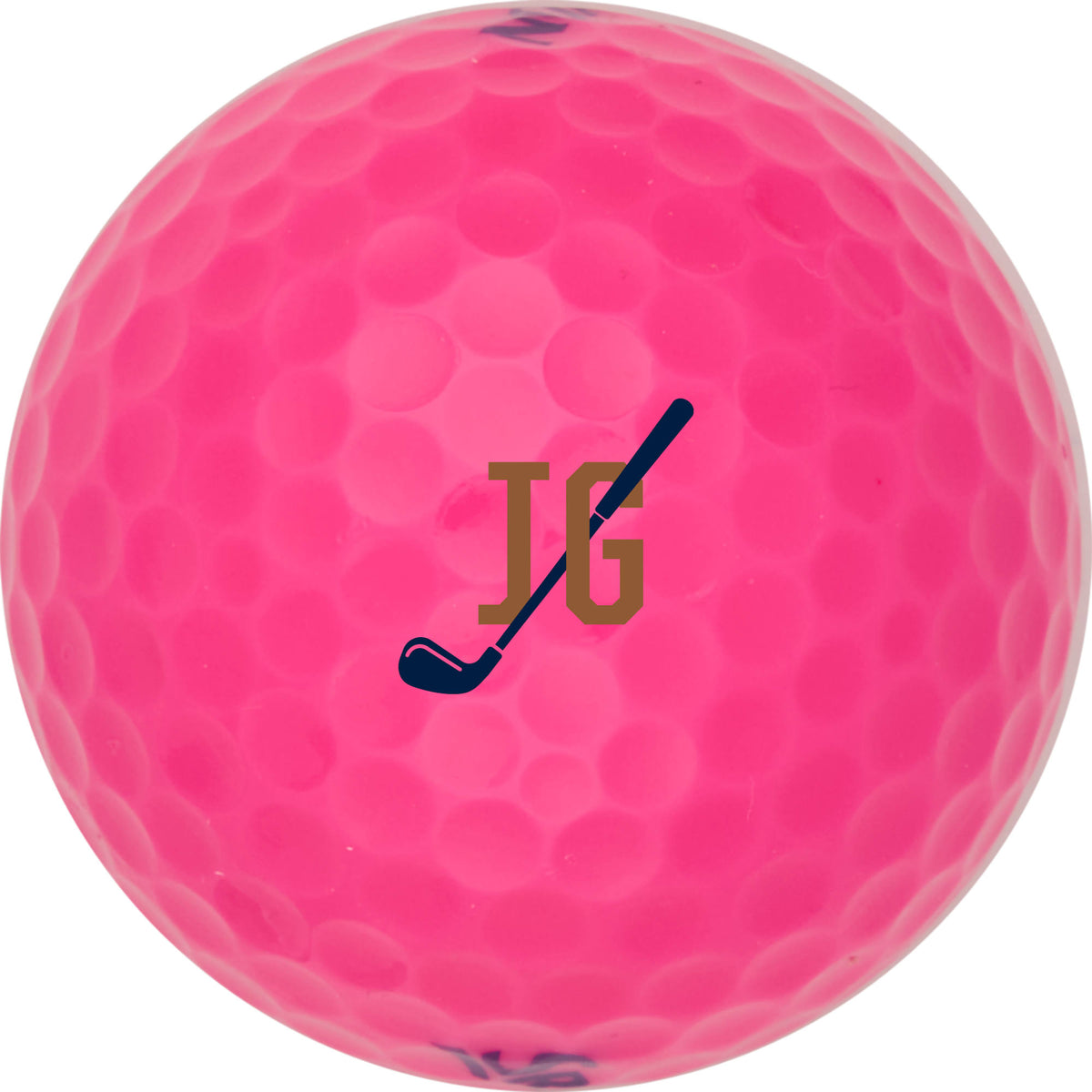Srixon Soft Feel Low Compression Golf Balls, 12 Pack Full Color - Pink - Front