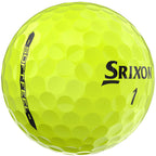 Srixon Soft Feel Low Compression Golf Balls, 12 Pack Full Color - Yellow - Right Angle
