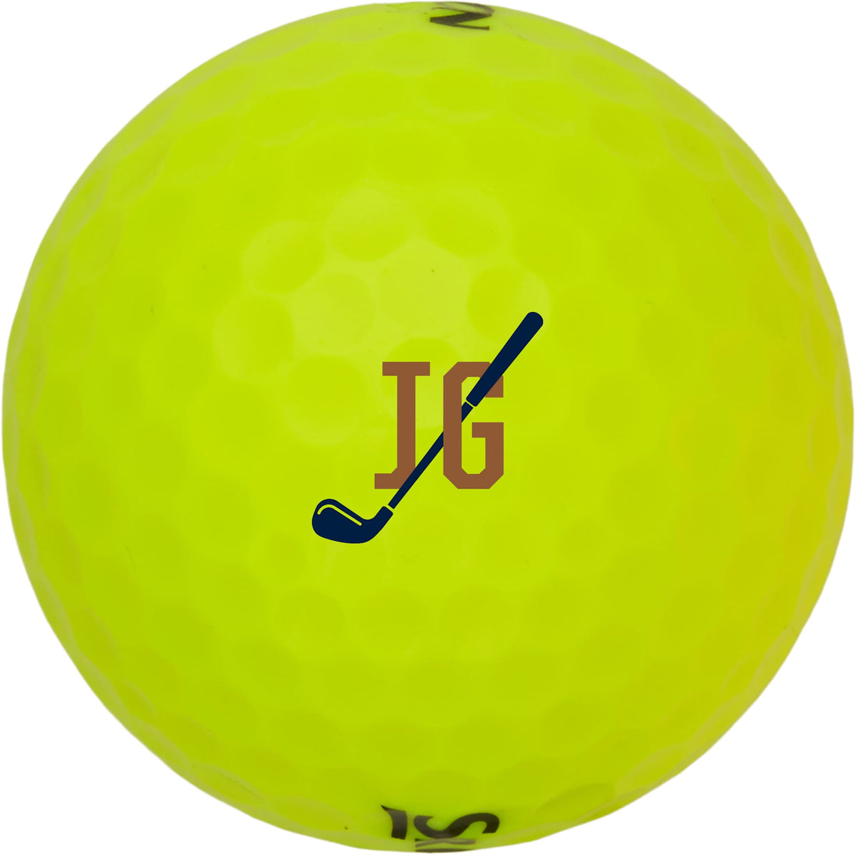 Srixon Soft Feel Low Compression Golf Balls, 3 Pack Full Color - Yellow - Front