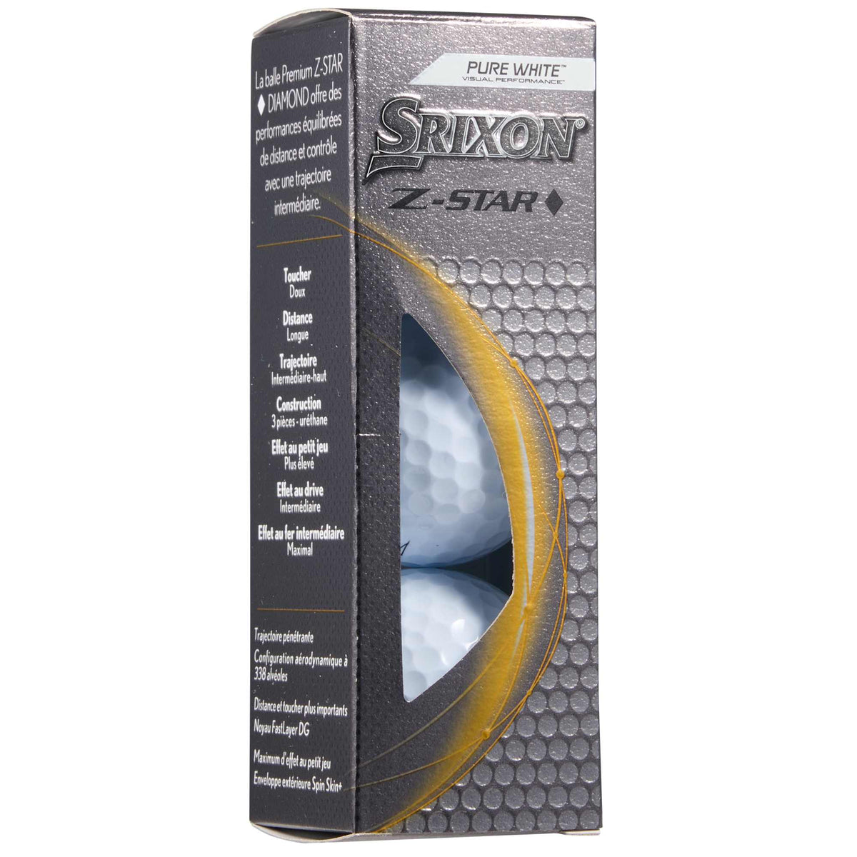 Srixon Z-Star Diamond Tour Golf Balls, 3 Pack Full Color - White - Photo