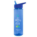 Staccato Bottle in Full Color, 28 oz - Blue - Colorbrite