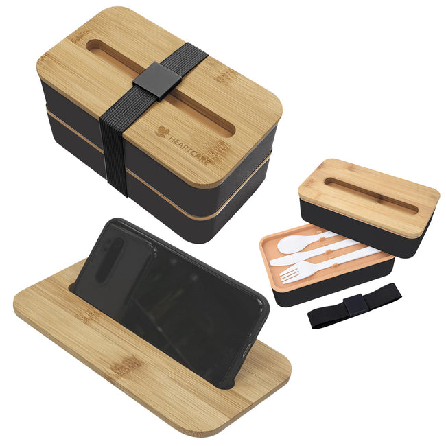 Stackable Bento Box and Phone Stand