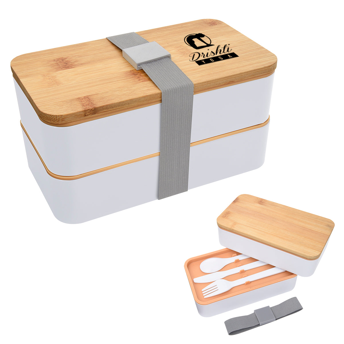 Stackable Bento Lunch Set, Recycled - Silk Screen