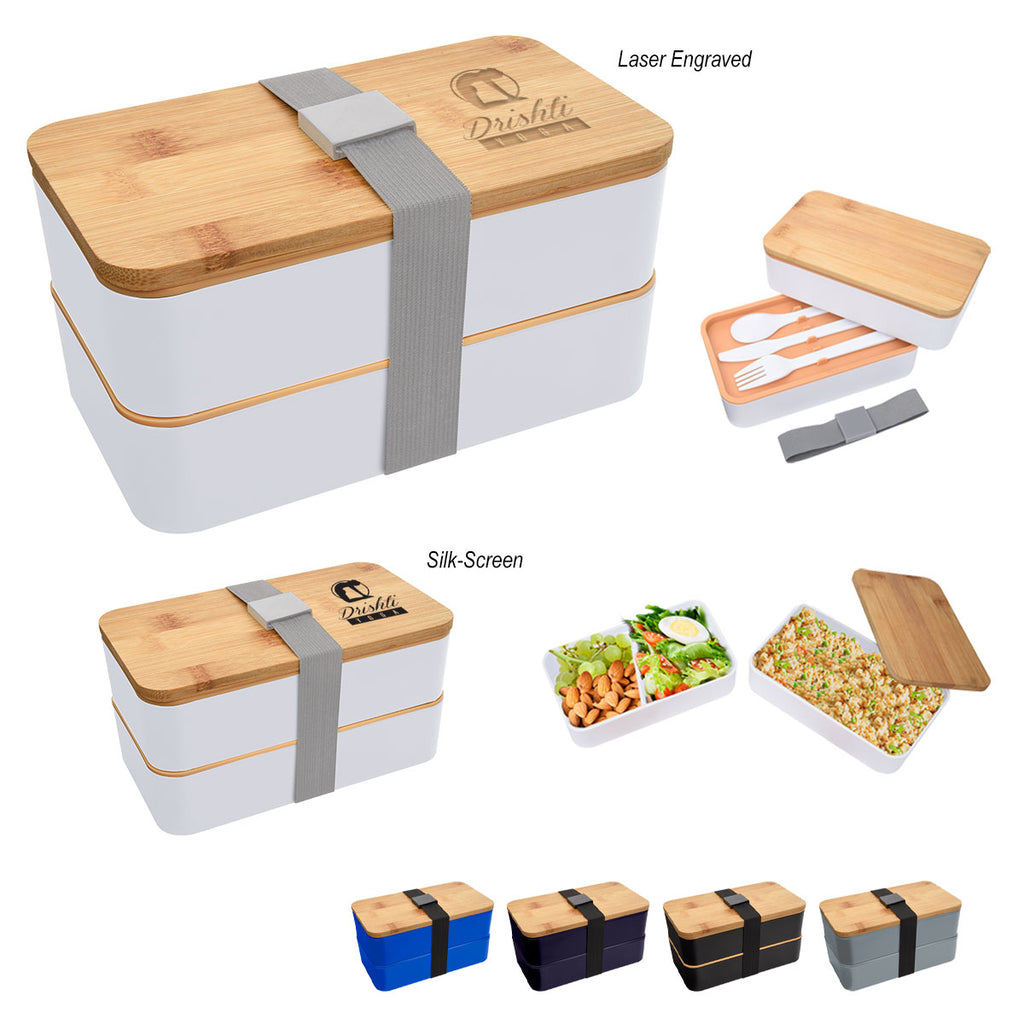 Stackable Bento Lunch Set, Recycled