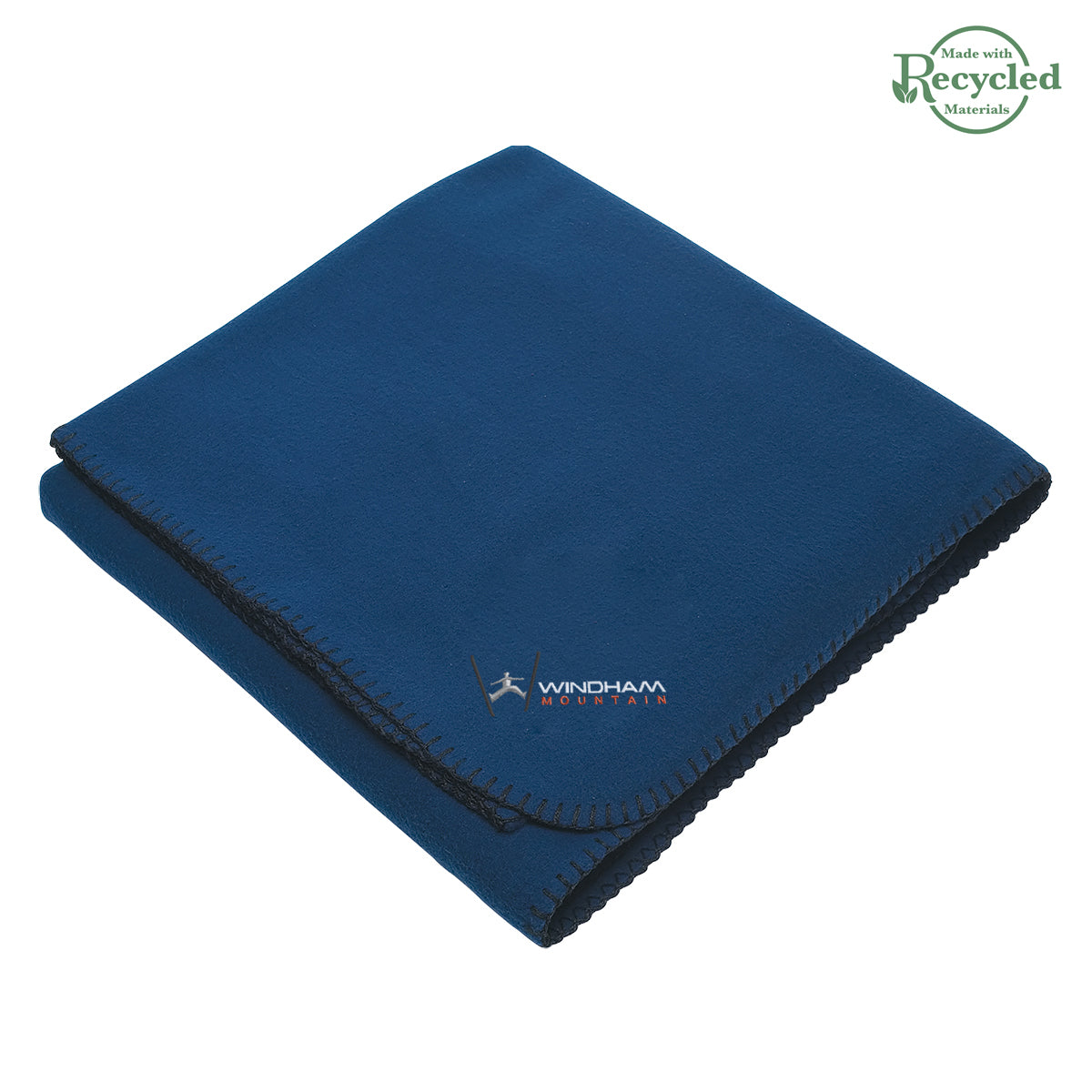 Stadium Blanket in Recycled Fleece - Embroidery