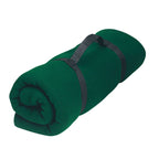 Stadium Blanket in Recycled Fleece - Hunter Green