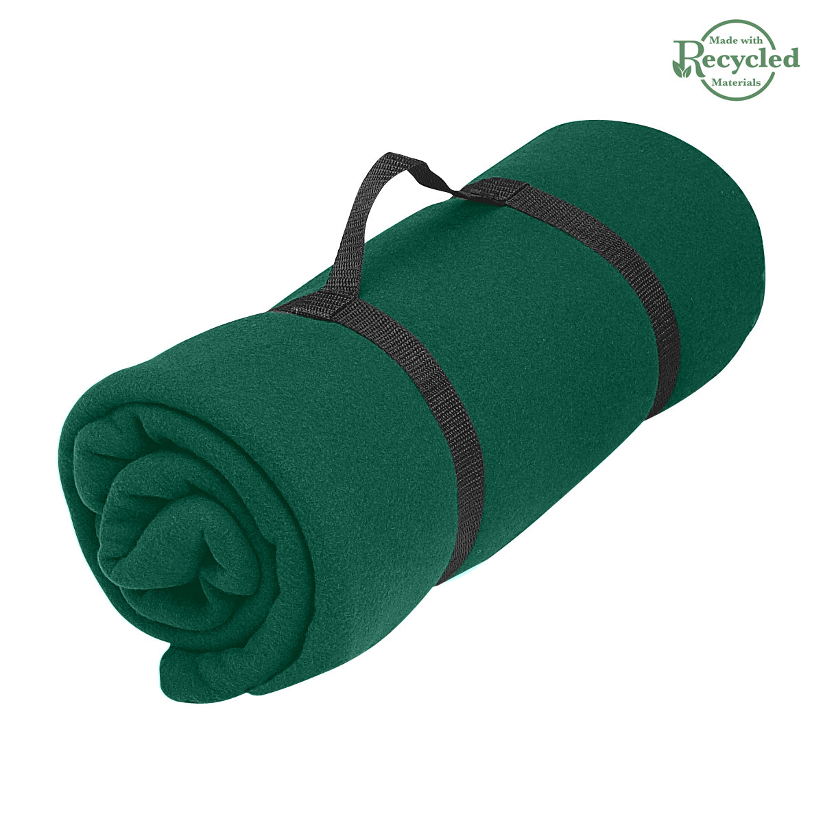 Stadium Blanket in Recycled Fleece - Strap_Blank
