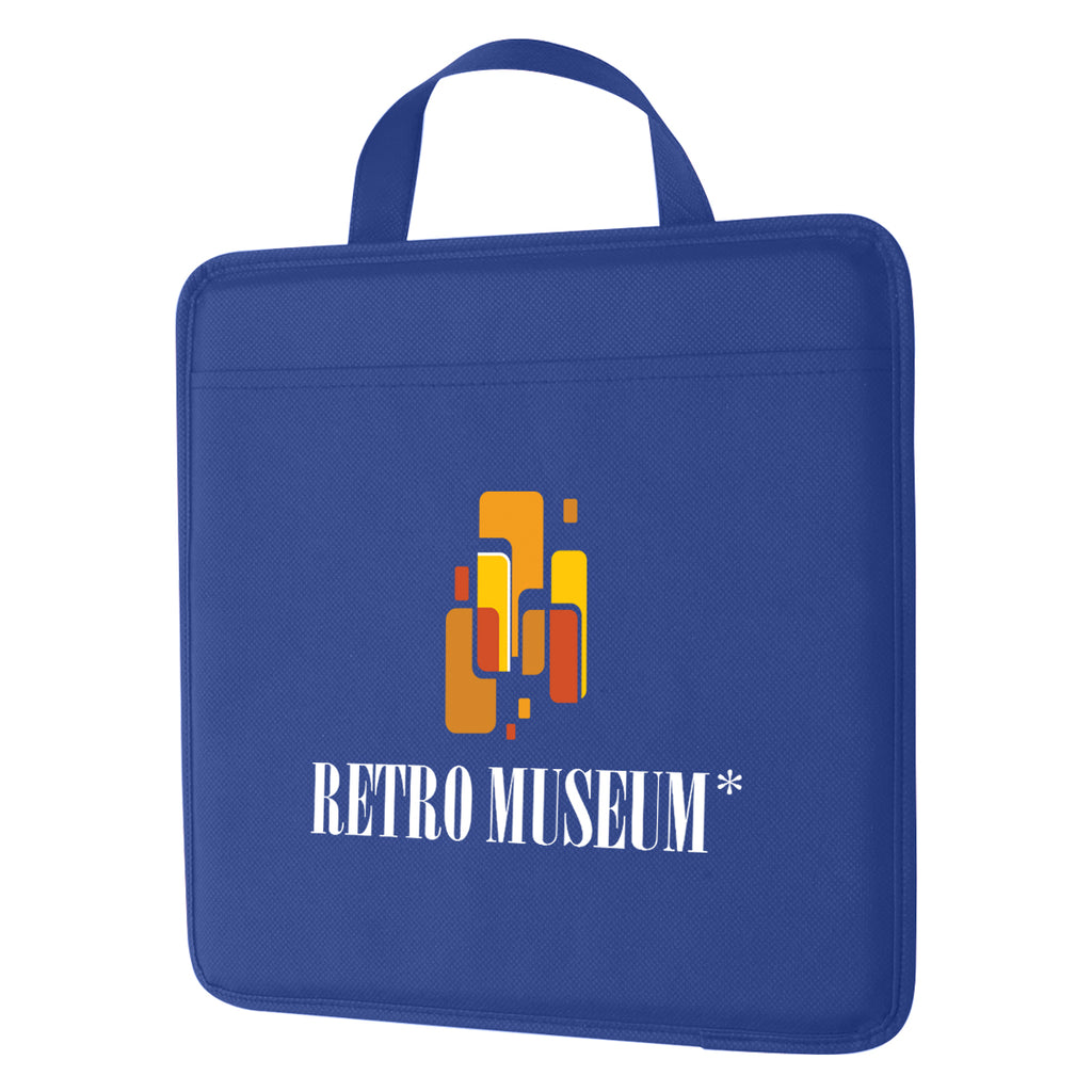 Stadium Cushion in Non-Woven Fabric - Royal Blue - Colorbrite