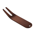 Stainless Steel Divot Repair Tool Laser Engraving - Copper - Left Angle