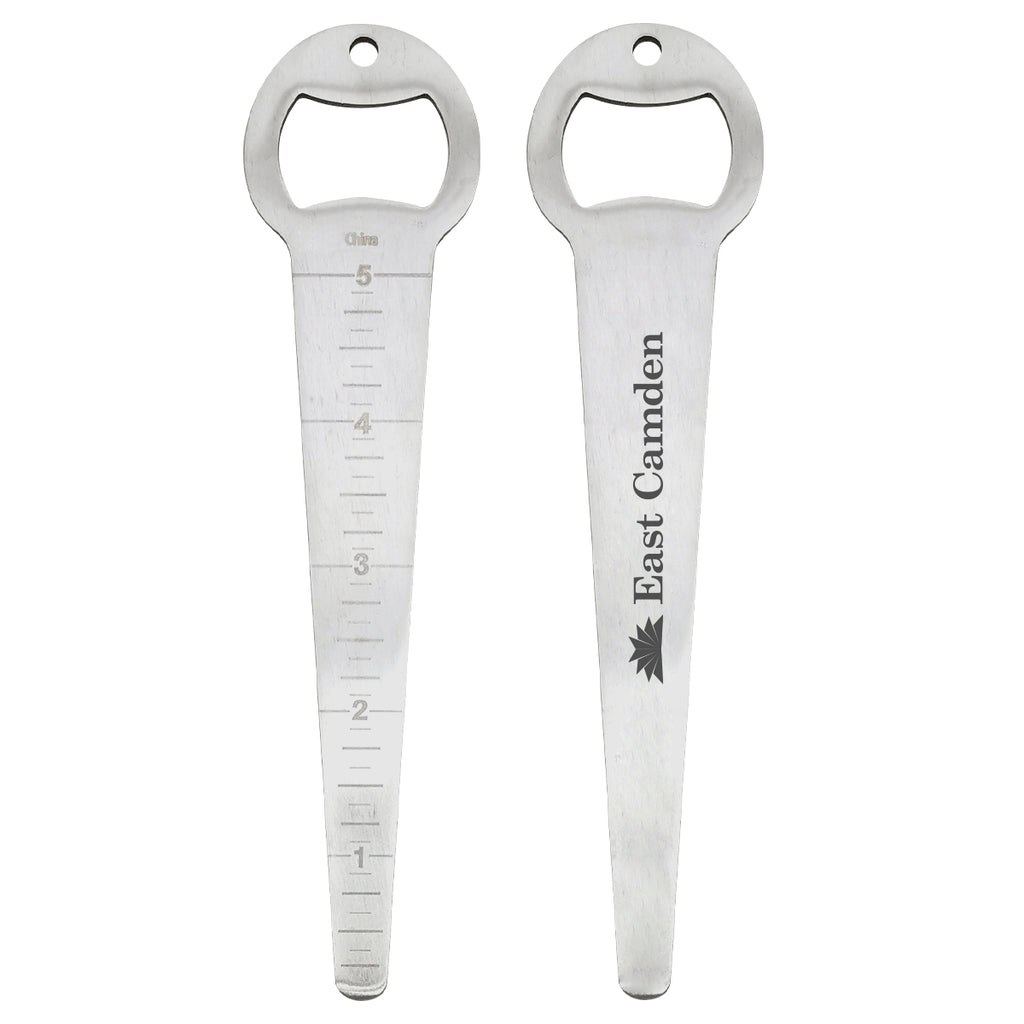 Stainless Steel Seed Depth Tool and Bottle Opener - Silver - Silk Screen
