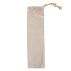 Stainless Steel Straw Kit with Cotton Pouch, Three Pack
