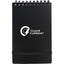 Stand Up Pocket Jotter with Recycled Cover, 3 x 5 Inches - Black - Front