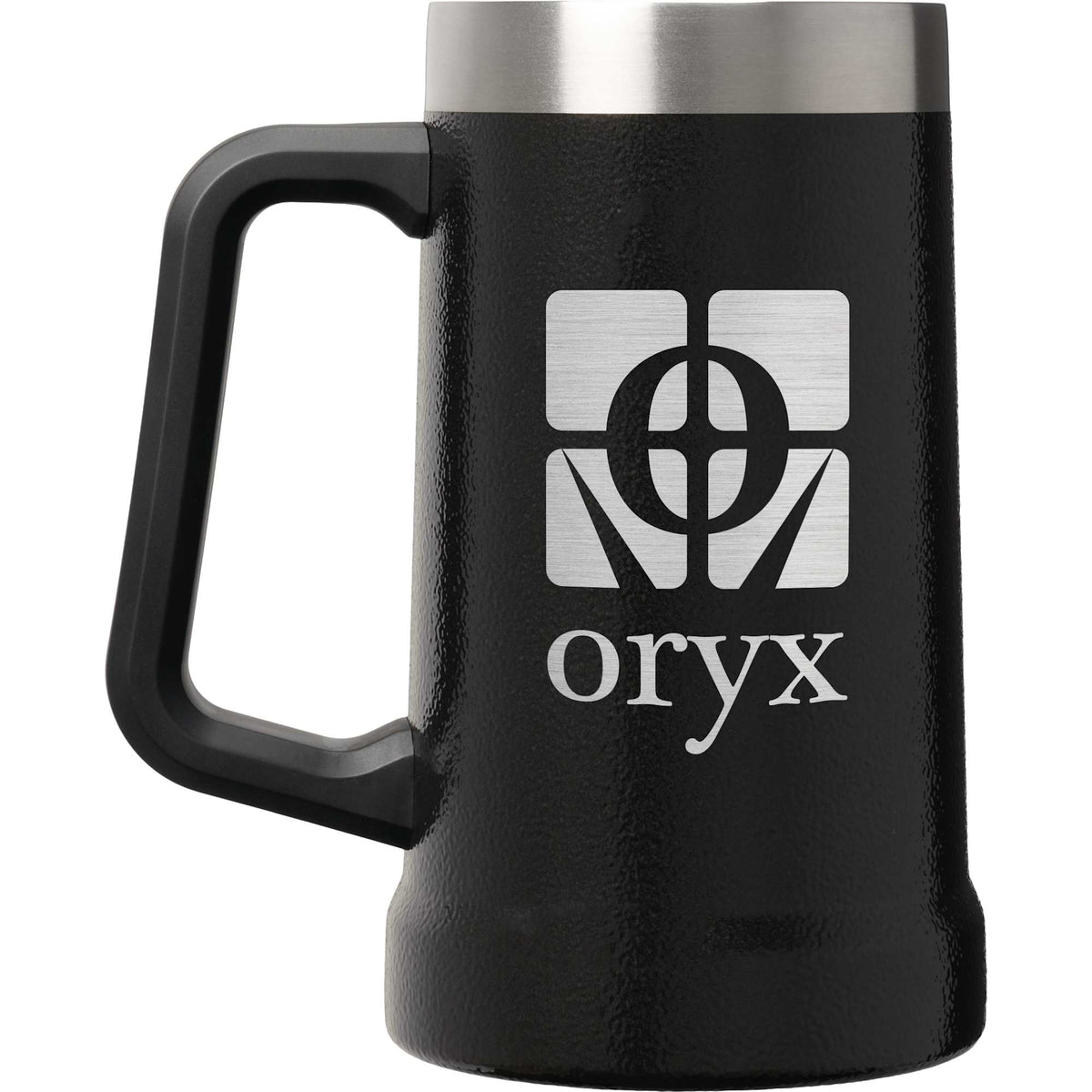 Stanley Adventure Big Grip Beer Stein, 24 oz - Hammertone Black - Front