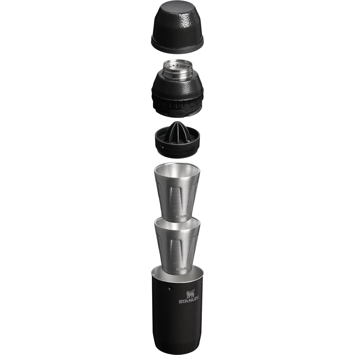 Stanley Adventure Cocktail Shaker Set with Rocks Glasses - Hammertone Black - Photo 3