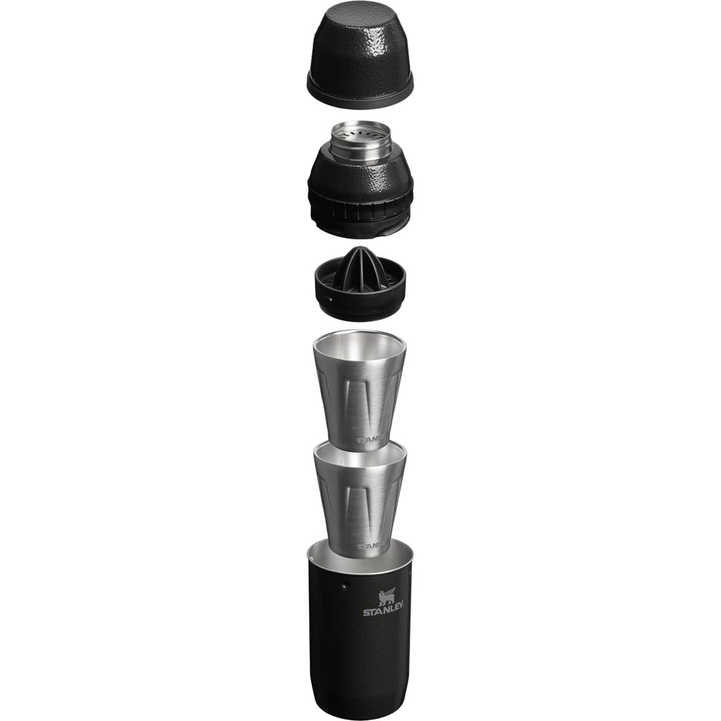 Stanley Adventure Cocktail Shaker Set with Rocks Glasses Laser Engraving - Hammertone Black - Photo 3