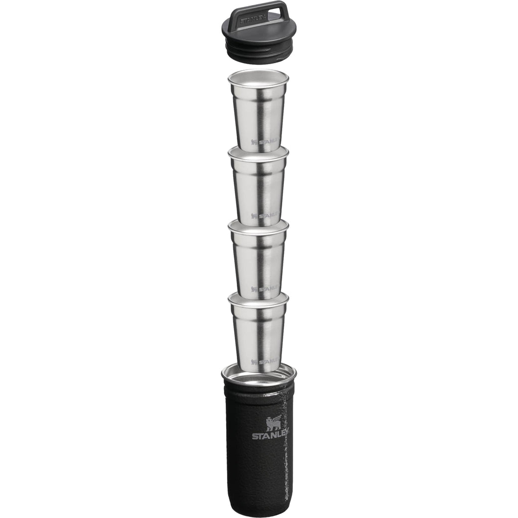 Stanley Adventure Nesting Shot Glasses, Set of 4 - Hammertone Black - Photo 3