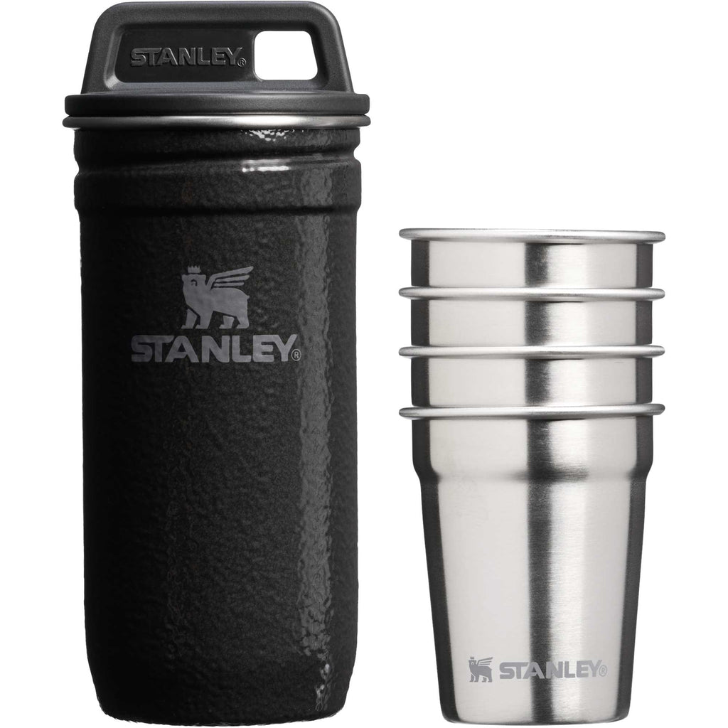 Stanley Adventure Nesting Shot Glasses, Set of 4 - Hammertone Black - Photo