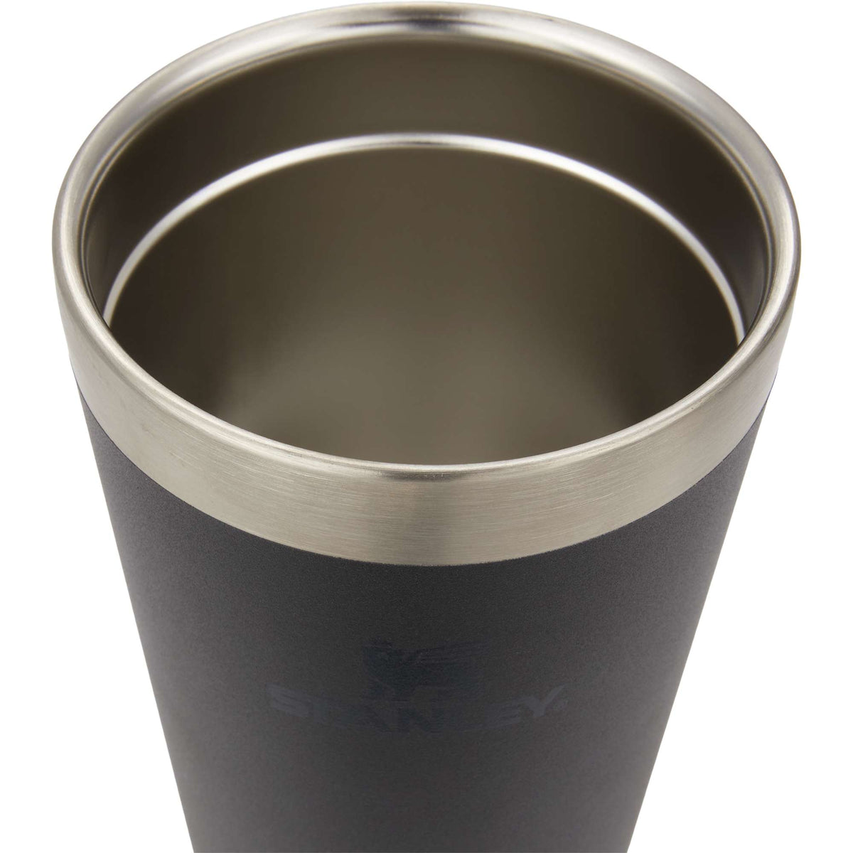 Stanley Adventure Stacking Pint, 16 oz Laser Engraving - Black - Detail