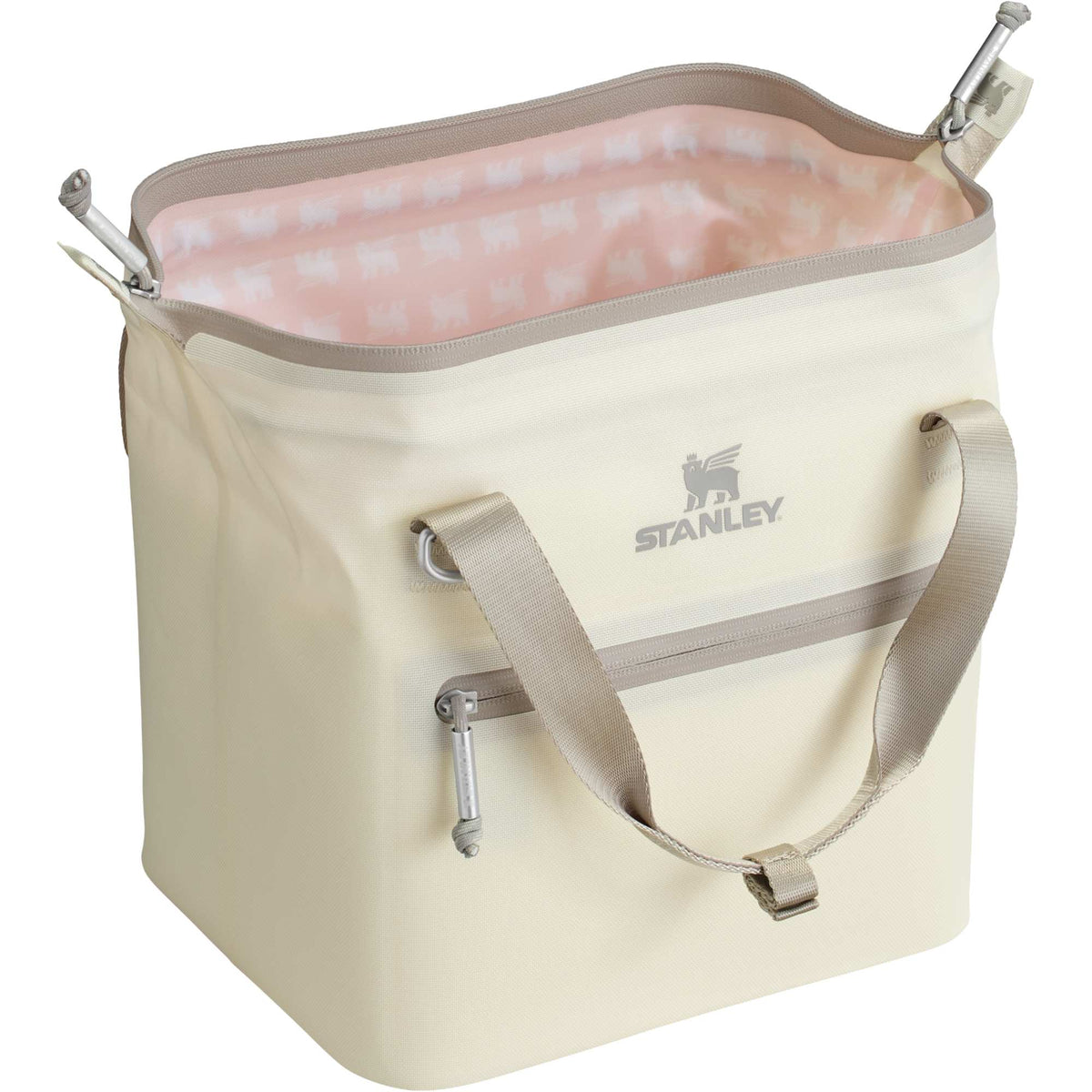 Stanley All Day Julienne Mini Cooler, 10 Cans Transfer - Cream - Right Angle