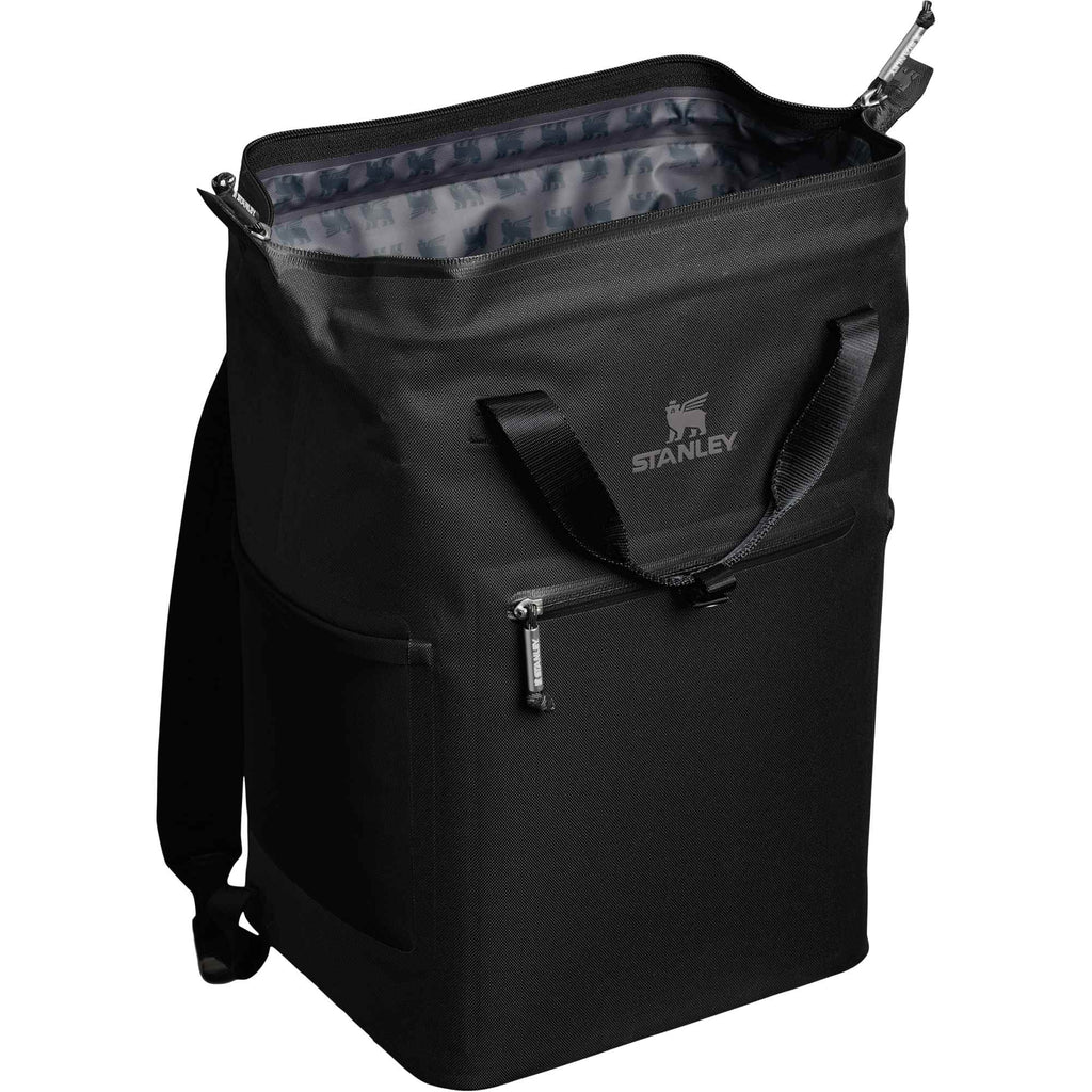 Stanley All Day Madeline Mini Cooler Backpack, 20 Cans Transfer - Black - Right Angle