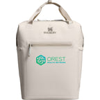 Stanley All Day Madeline Mini Cooler Backpack, 20 Cans Transfer - Cream - Front