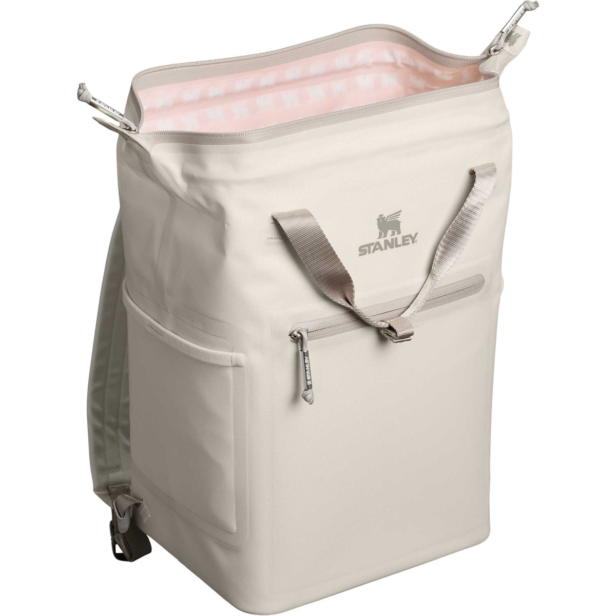 Stanley All Day Madeline Mini Cooler Backpack, 20 Cans Transfer - Cream - Right Angle