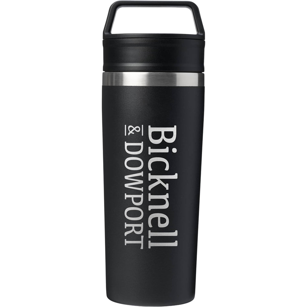Stanley Cafe-To-Go Travel Mug, 16 oz Full Color - Black - Front