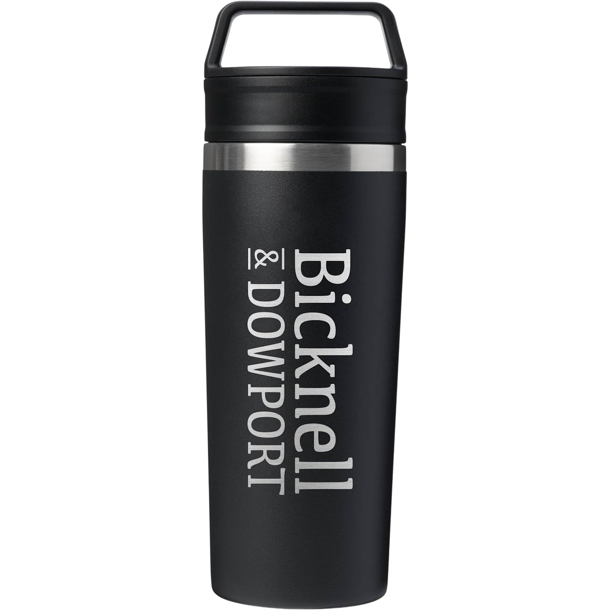 Stanley Cafe-To-Go Travel Mug, 16 oz Full Color - Black - Front