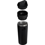 Stanley Cafe-To-Go Travel Mug, 16 oz Full Color - Black - Right Angle Detail 2