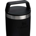 Stanley Cafe-To-Go Travel Mug, 20 oz - Black - Right Angle Detail