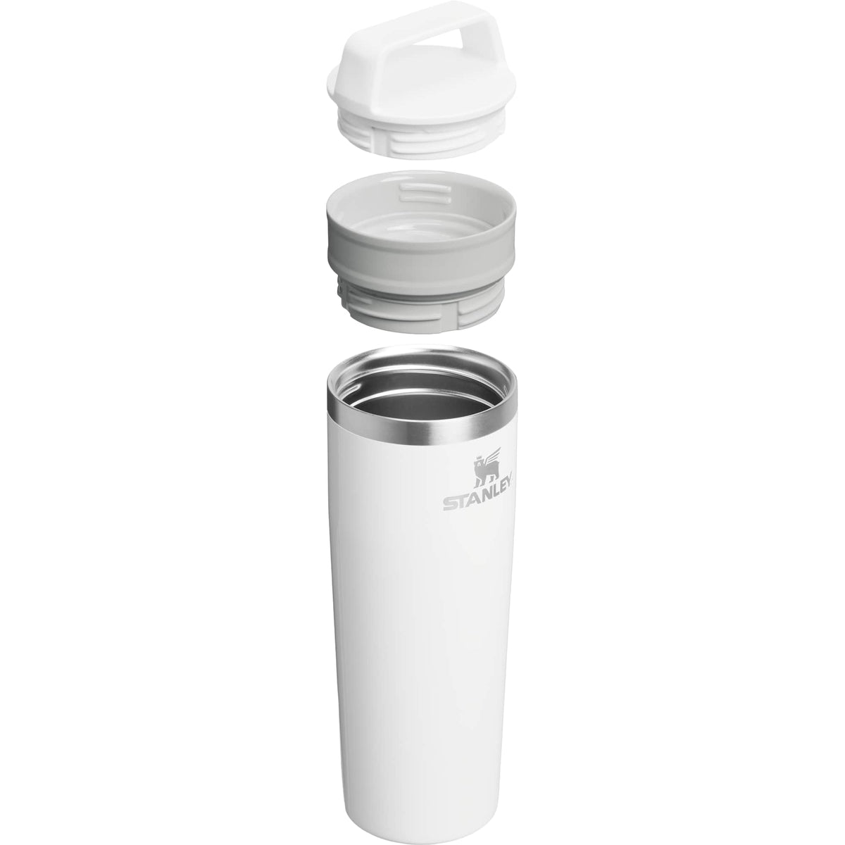 Stanley Cafe-To-Go Travel Mug, 20 oz - Frost - Right Angle 2