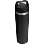 Stanley Cafe-To-Go Travel Mug, 20 oz Full Color - Black - Right Angle