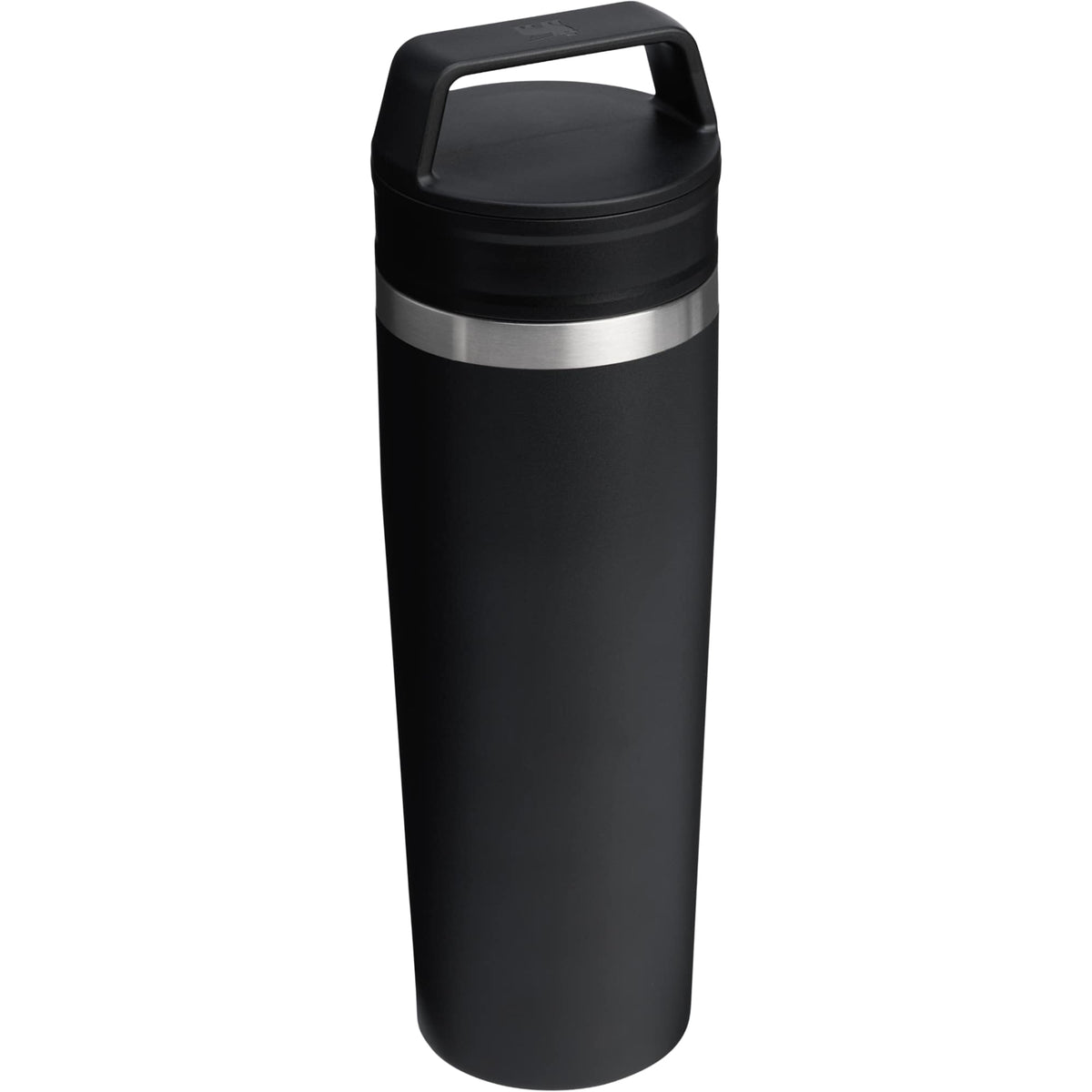 Stanley Cafe-To-Go Travel Mug, 20 oz Laser Engraving - Black - Right Angle