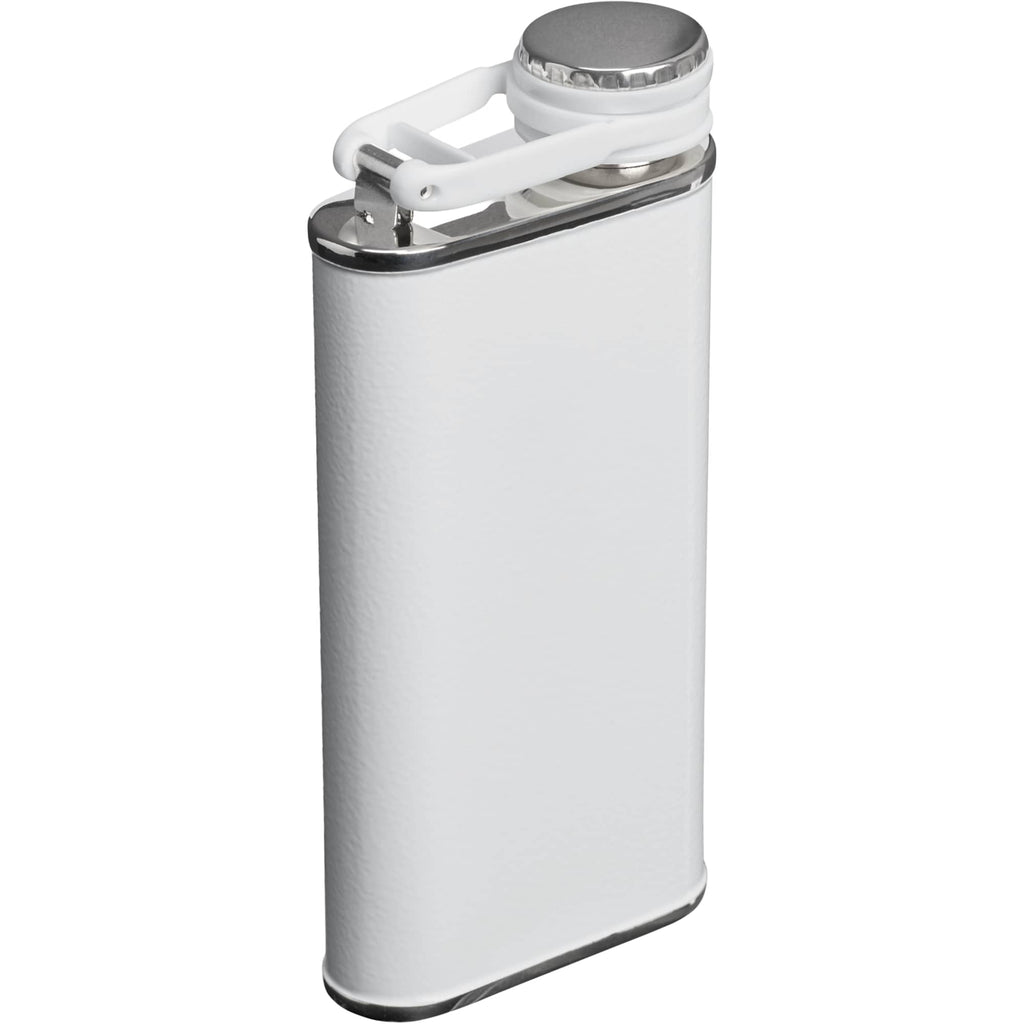 Stanley Easy Fill Hip Flask with Wide Mouth, 8 oz - Hammertone Frost - Right Angle 2