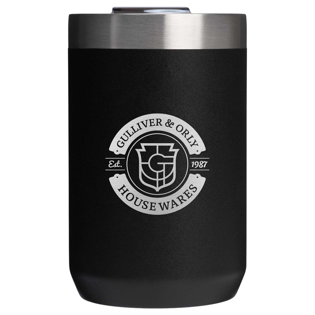 Stanley Everyday Camp Cup with Slider Lid, 12 oz - Black - Front