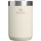 Stanley Everyday Camp Cup with Slider Lid, 12 oz - Cream - Back