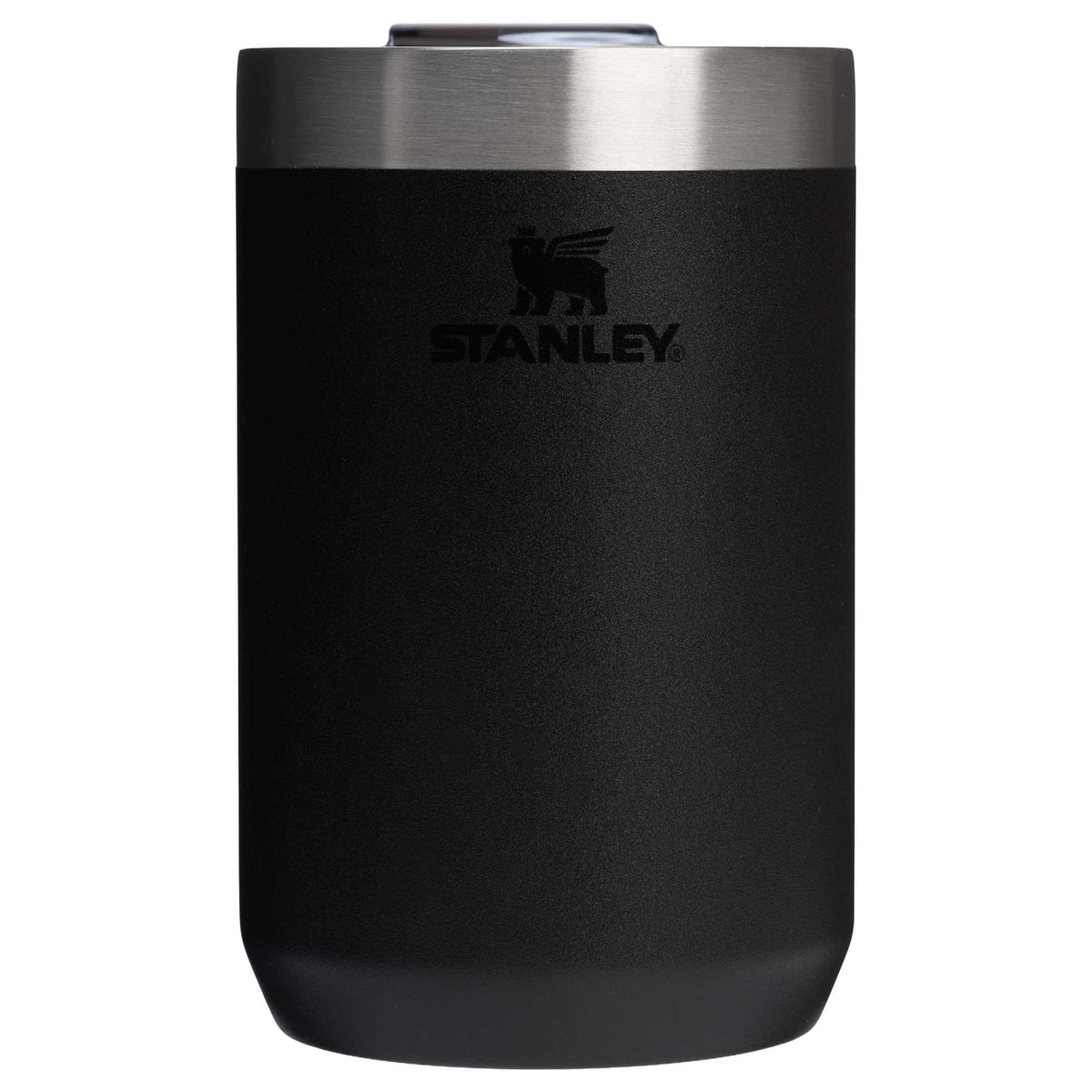 Stanley Everyday Camp Cup with Slider Lid, 12 oz Full Color - Black - Back