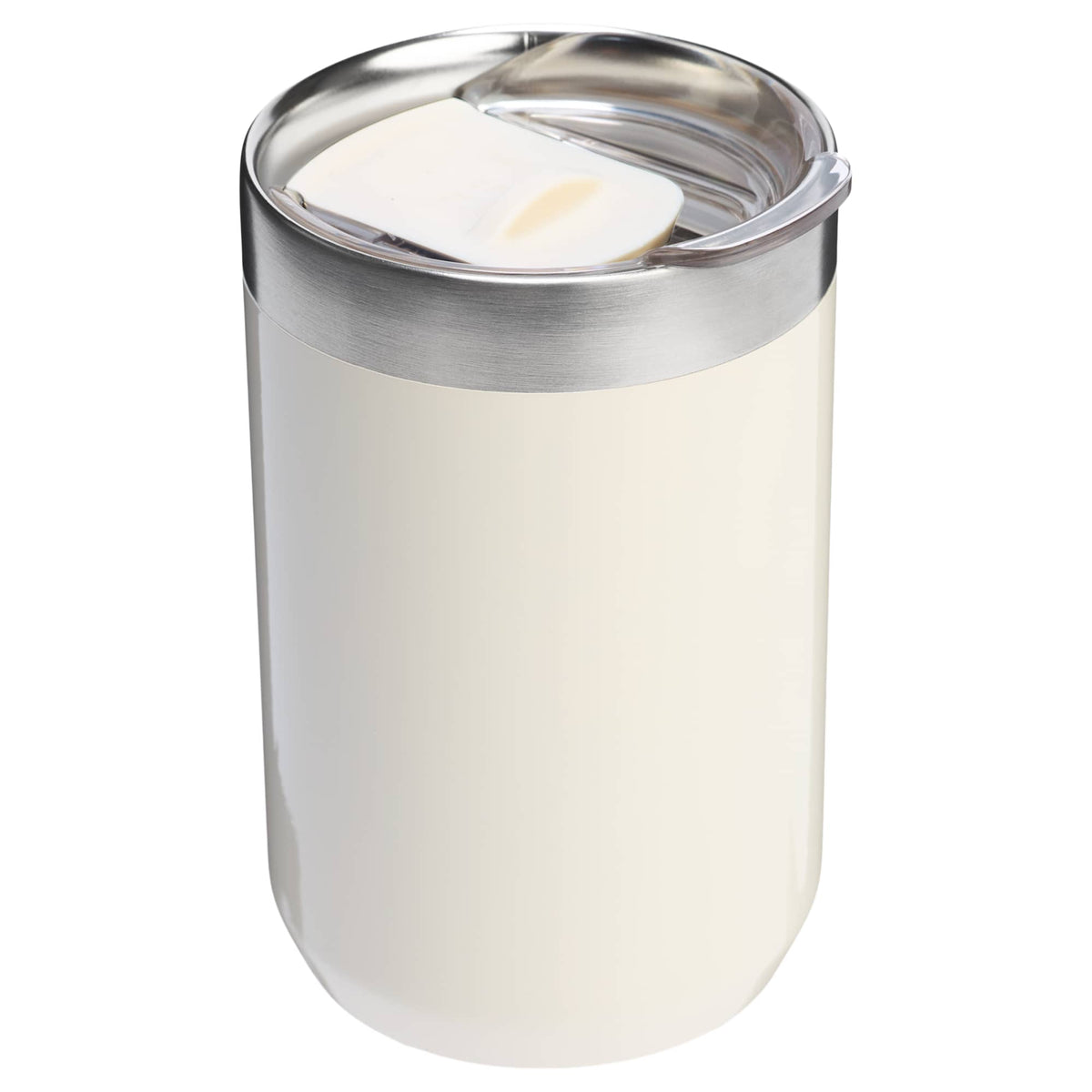 Stanley Everyday Camp Cup with Slider Lid, 12 oz Full Color - Cream - Right Angle