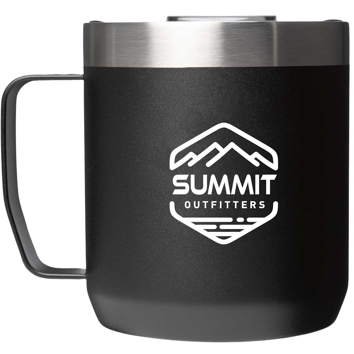 Stanley Everyday Camp Mug, 12 oz - Black - Back