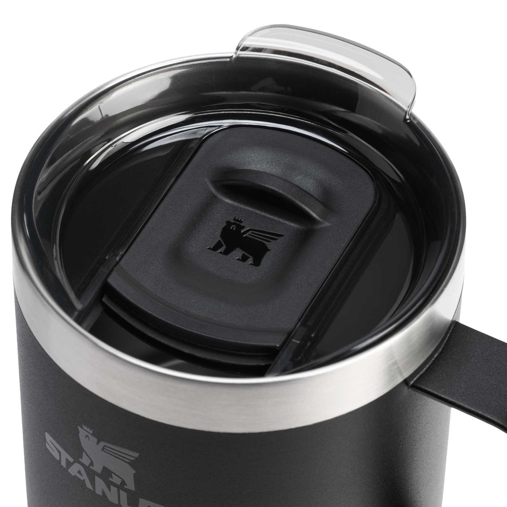Stanley Everyday Camp Mug, 12 oz - Black - Right Angle Detail