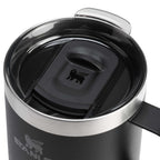 Stanley Everyday Camp Mug, 12 oz - Black - Right Angle Detail
