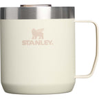 Stanley Everyday Camp Mug, 12 oz - Cream - Back