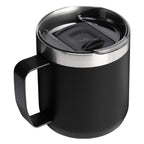Stanley Everyday Camp Mug, 12 oz Laser Engraving - Black - Right Angle 2