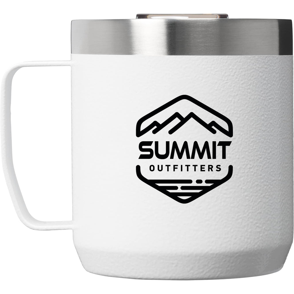 Stanley Everyday Camp Mug, 12 oz Laser Engraving - Hammertone Frost - Front