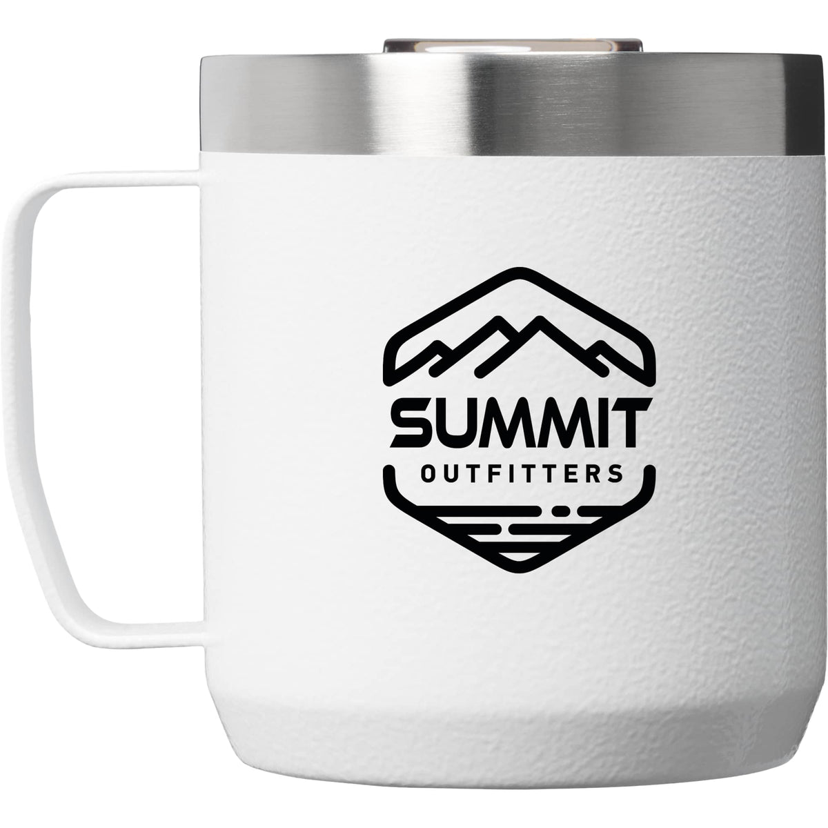 Stanley Everyday Camp Mug, 12 oz Laser Engraving - Hammertone Frost - Front