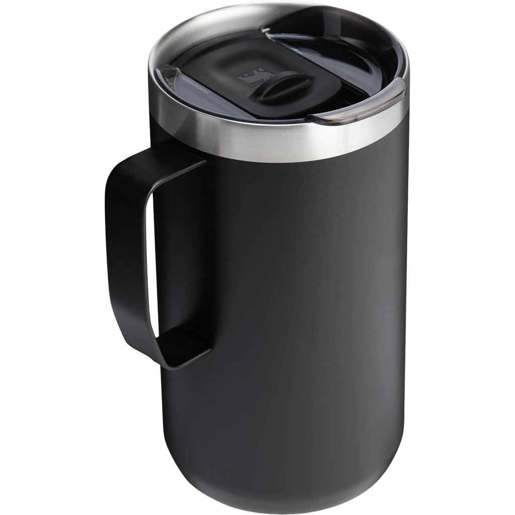 Stanley Everyday Camp Mug, 24 oz - Black - Right Angle