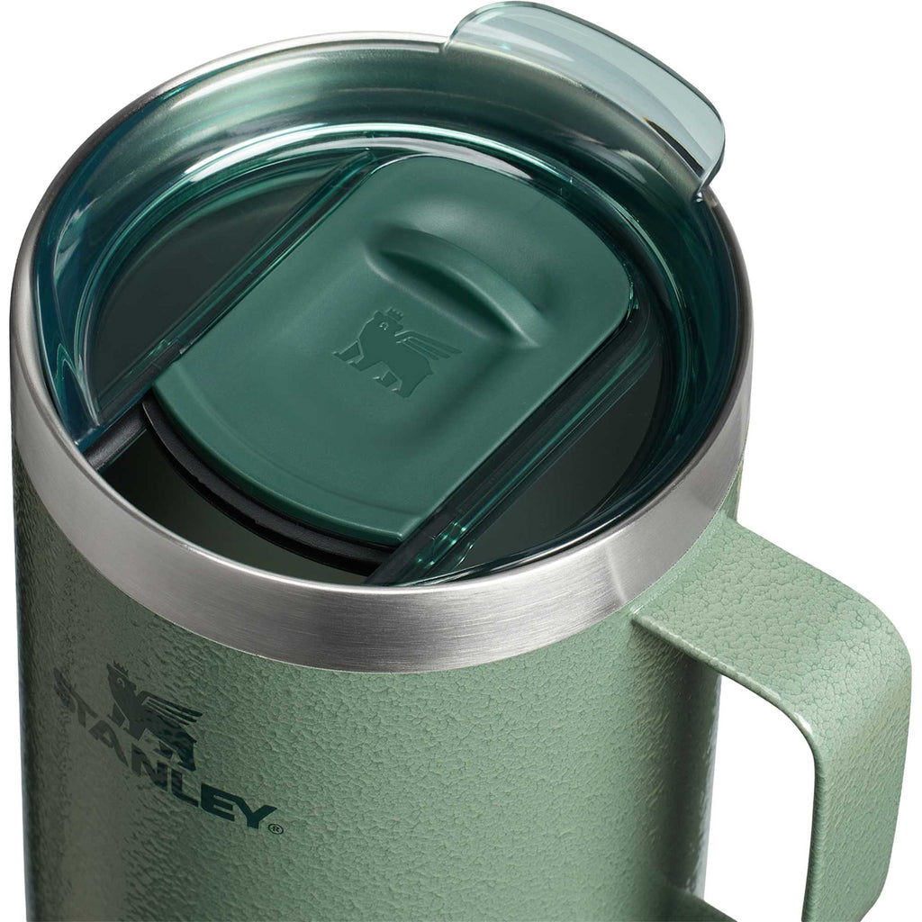 Stanley Everyday Camp Mug, 24 oz - Green - Left Angle Detail
