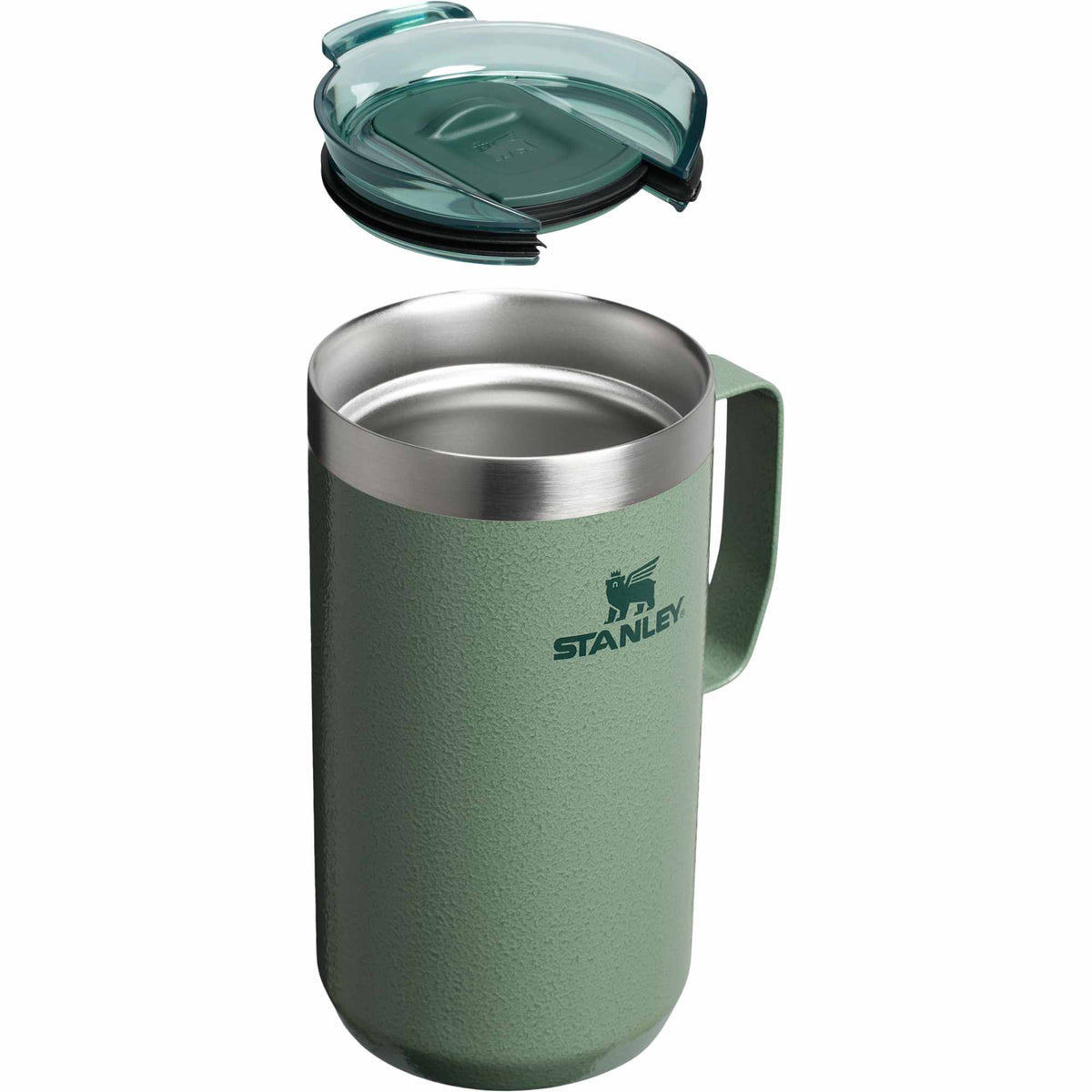 Stanley Everyday Camp Mug, 24 oz - Green - Right Angle Detail