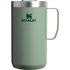 Stanley Everyday Camp Mug, 24 oz Laser Engraving - Green - Back