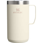 Stanley Everyday Camp Mug, 24 oz Laser Engraving - Matte Cream - Photo 3